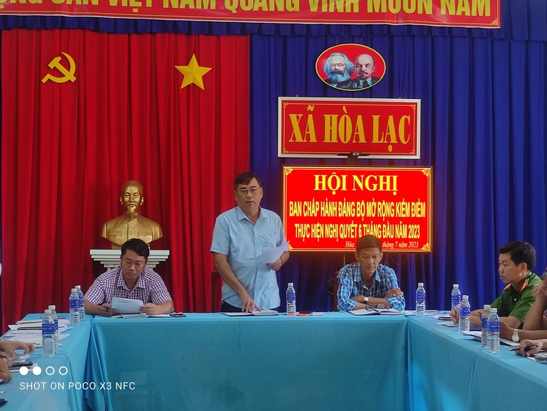 Hội nghị sơ kết thực hiện Nghị quyết Đảng bộ 6 tháng đầu năm 2023